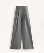 STRAIGHT FIT KNIT TROUSERS