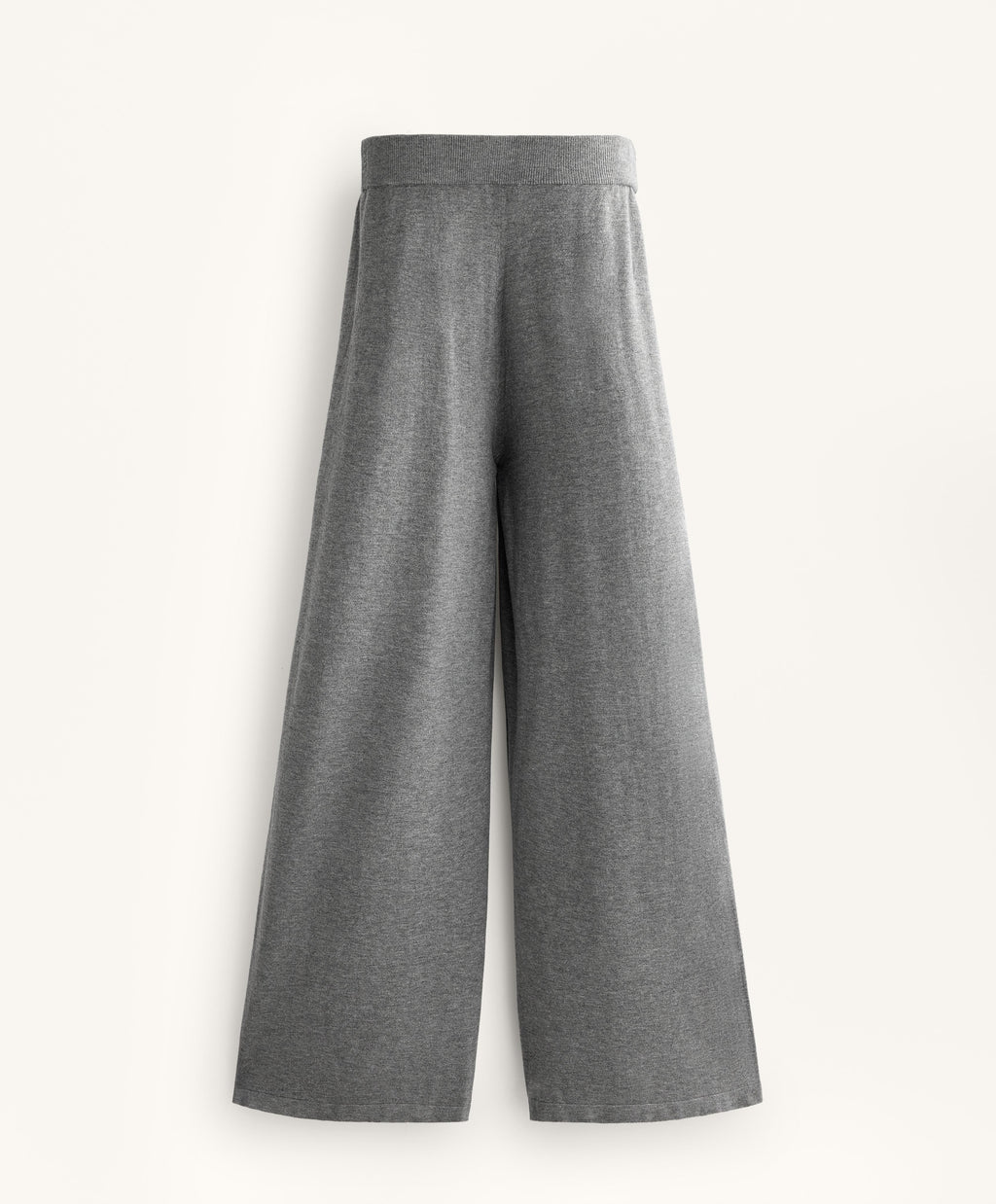 STRAIGHT FIT KNIT TROUSERS
