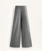 STRAIGHT FIT KNIT TROUSERS