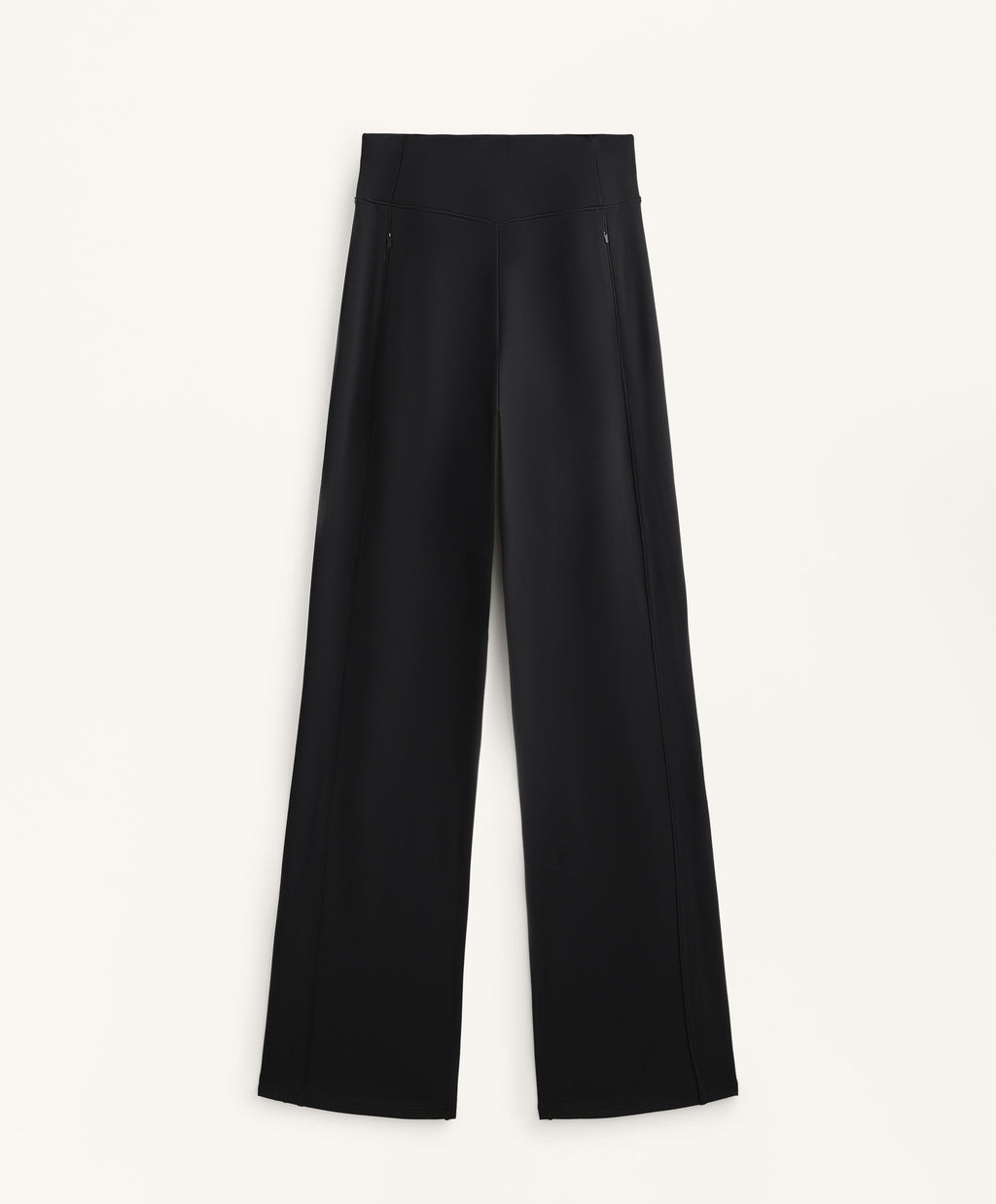 HIGH RISE WARM STRAIGHT LEG TROUSERS