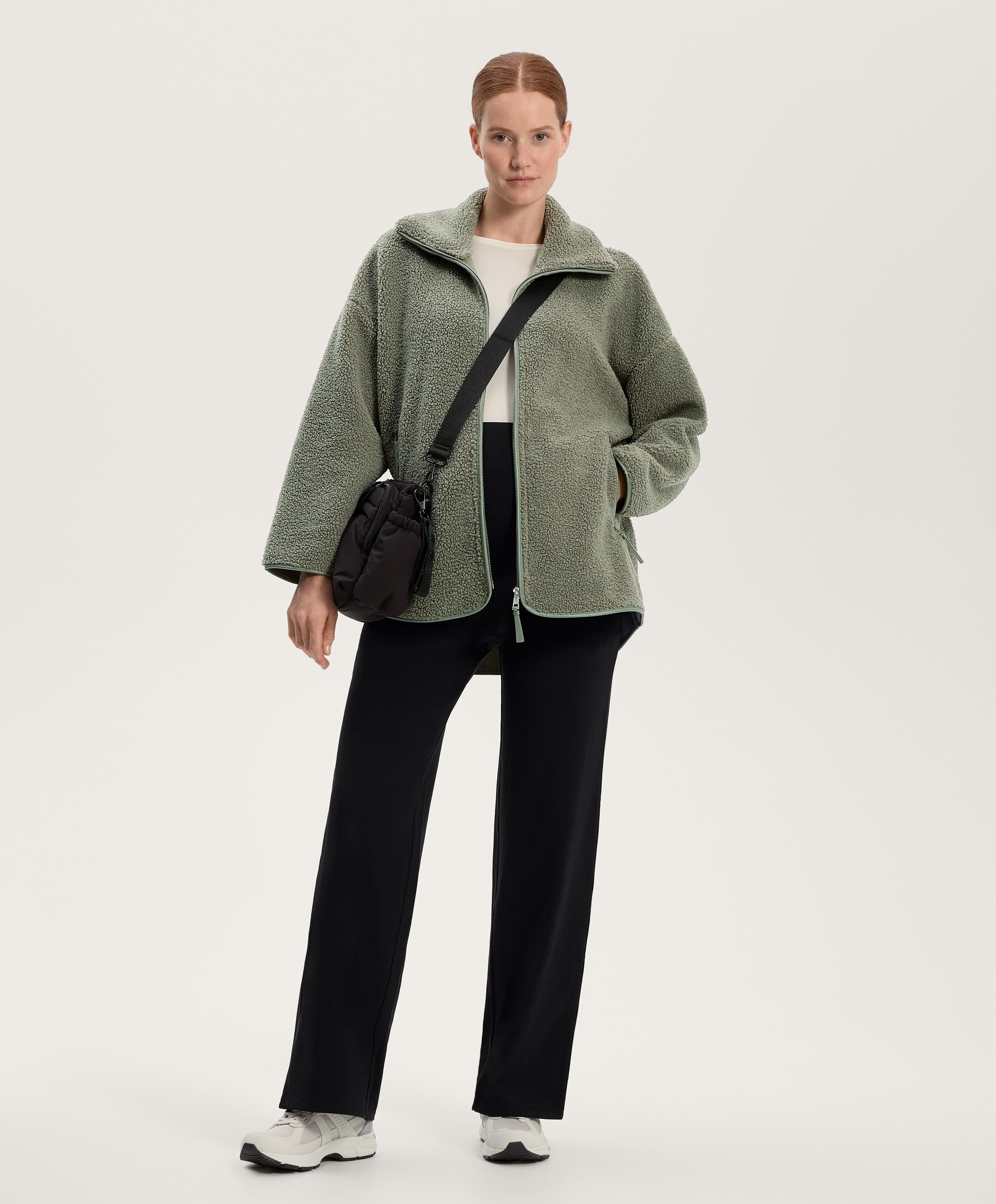 STRAIGHT LEG WARM MATERNITY TROUSERS