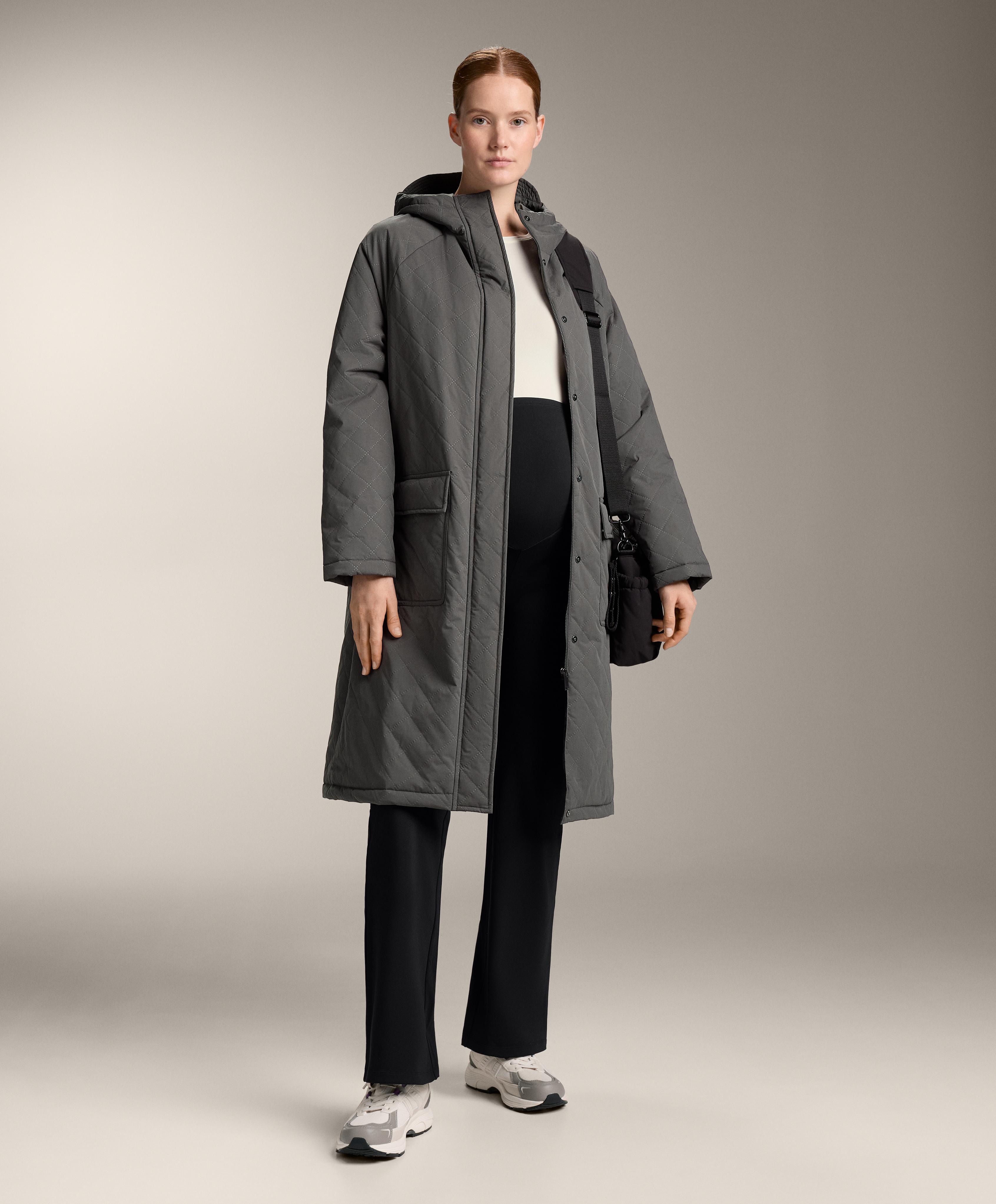 WARM FLARE MATERNITY TROUSERS