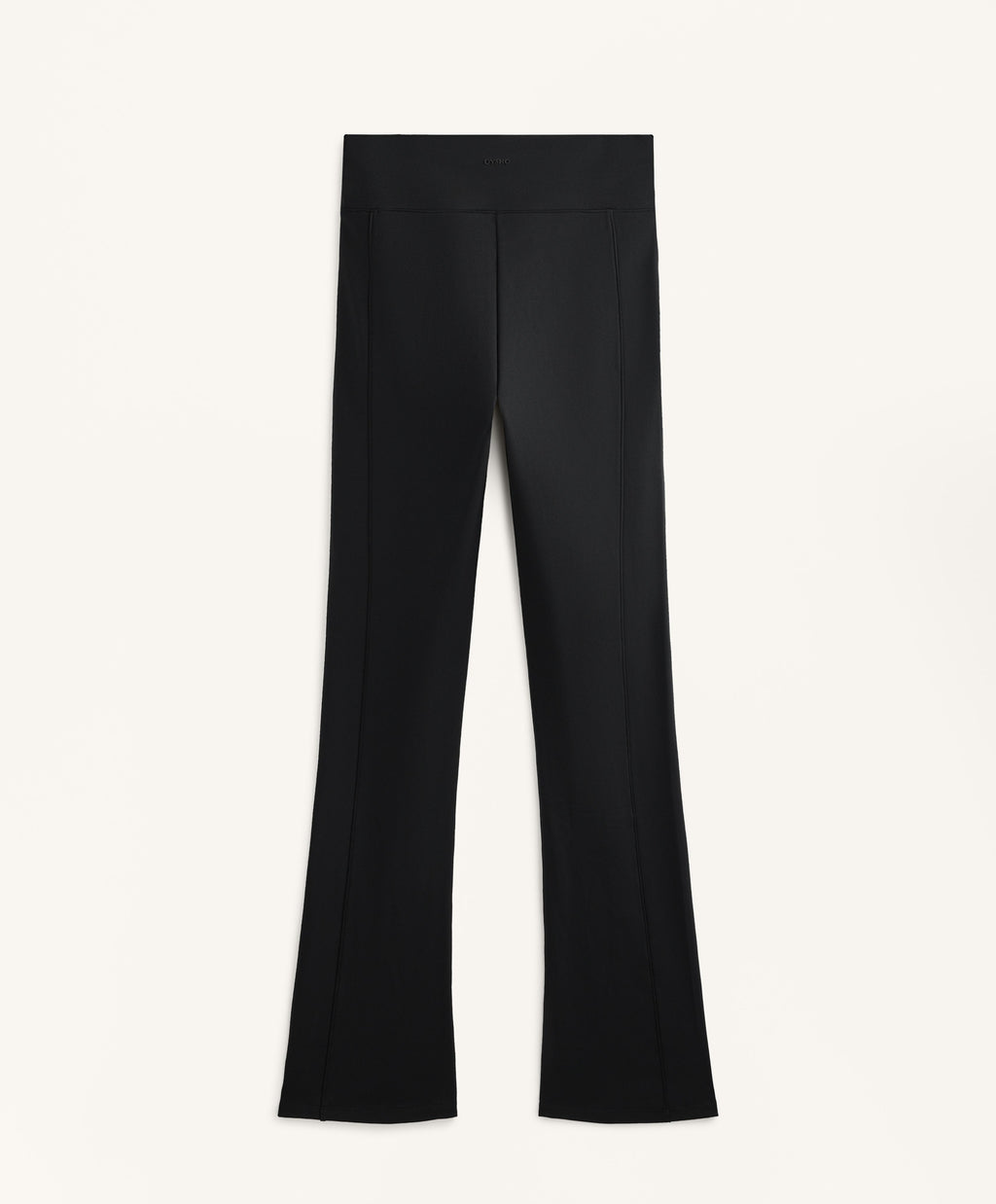 HIGH RISE WARM FLARE TROUSERS WITH POCKETS