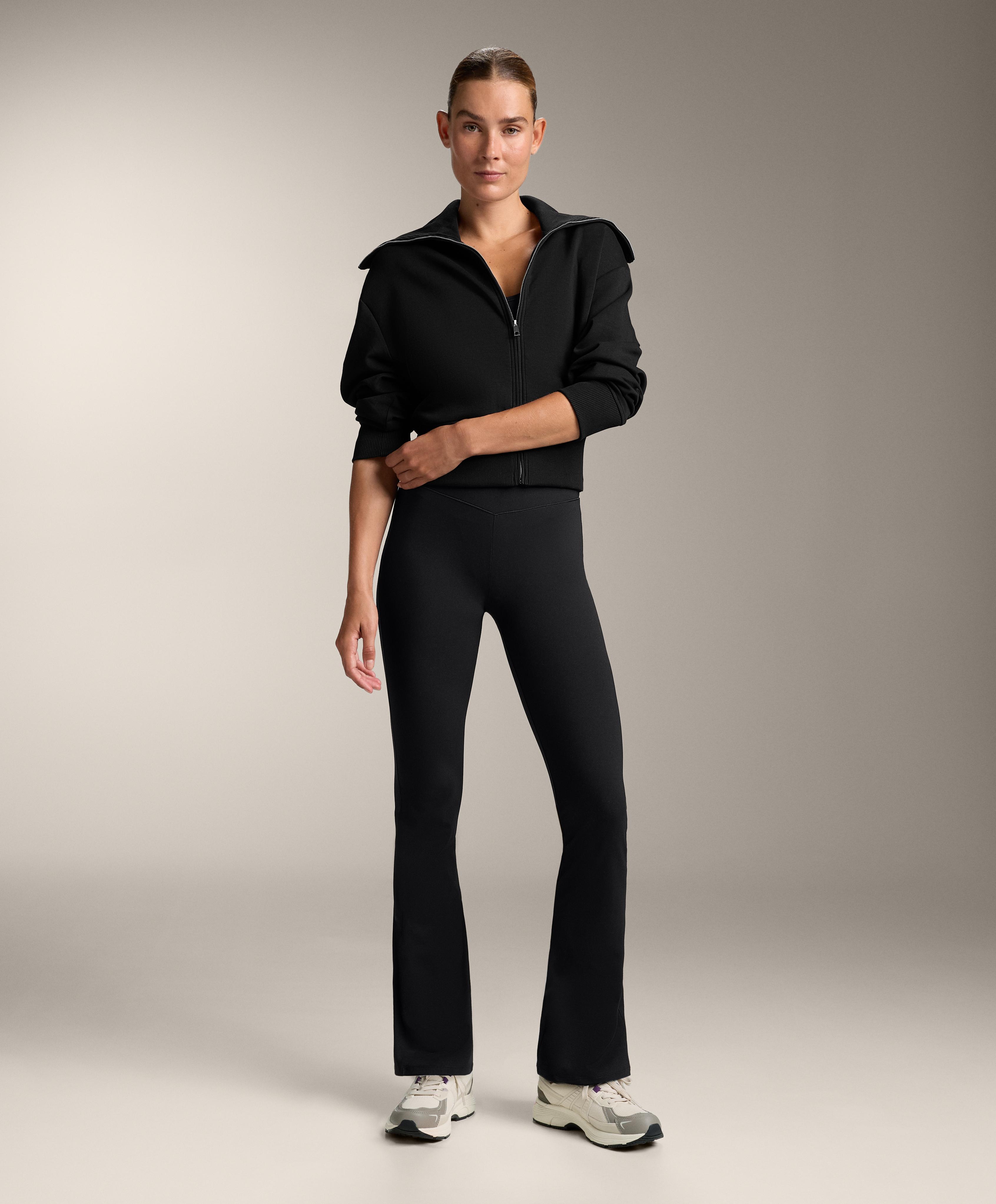 EVERMOVE HIGH RISE FLARE TROUSERS