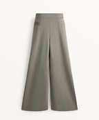 NEOPRENE EFFECT BALLOON TROUSERS