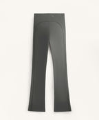 FLARE HIGH WAISTED COMFORTLUX RIB LATERAL TROUSERS