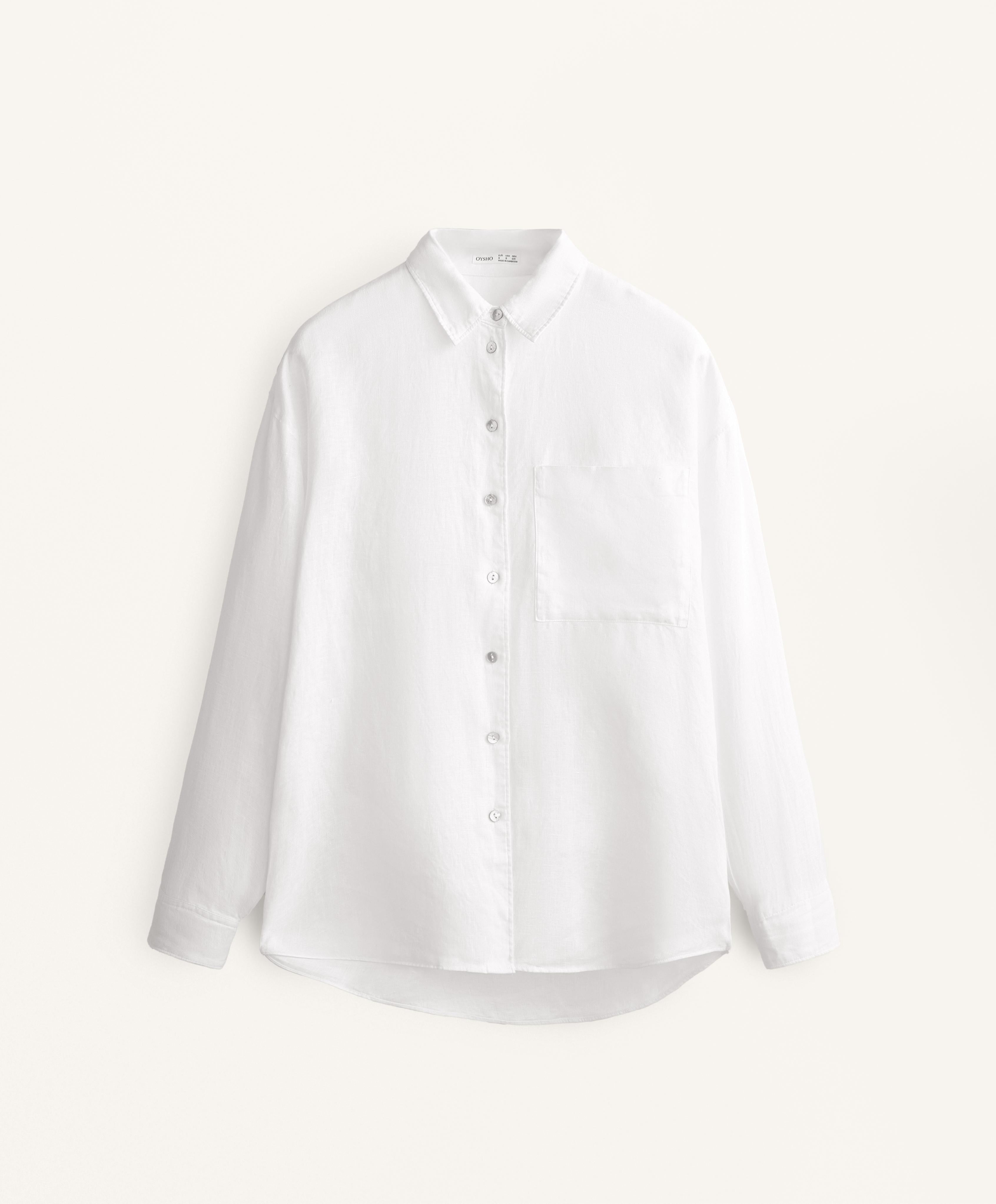 100% LINEN RELAXED SHIRT