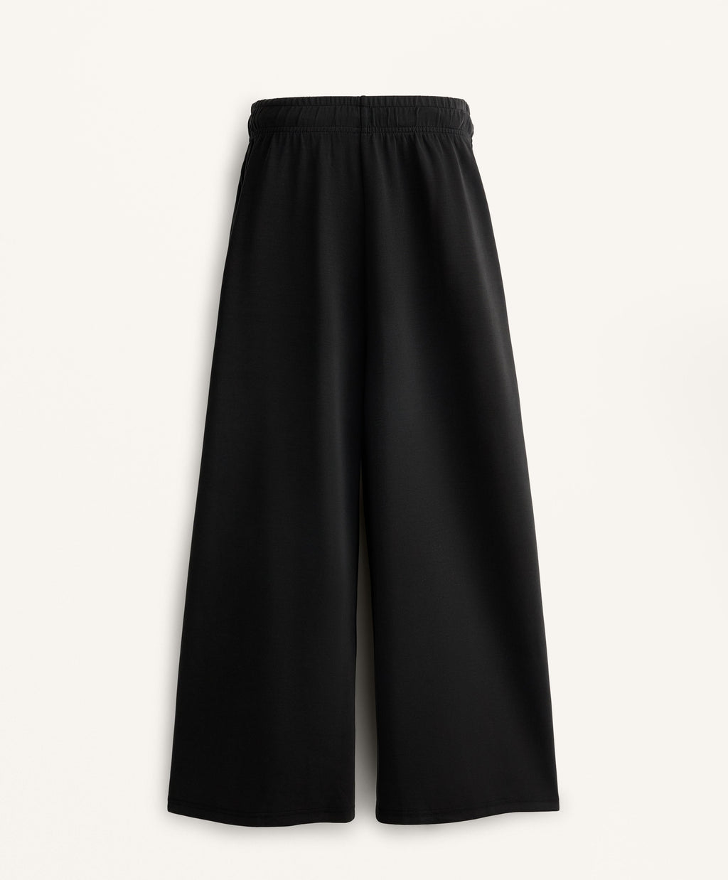 SOFT TOUCH WIDE LEG CROP TROUSERS WITH MODAL