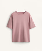 SHORT SLEEVE COTTON BLEND T SHIRT