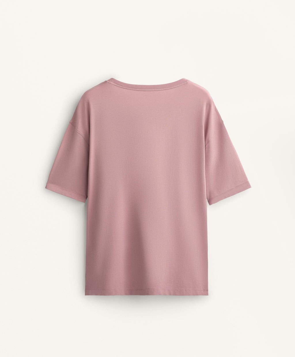 SHORT SLEEVE COTTON BLEND T SHIRT