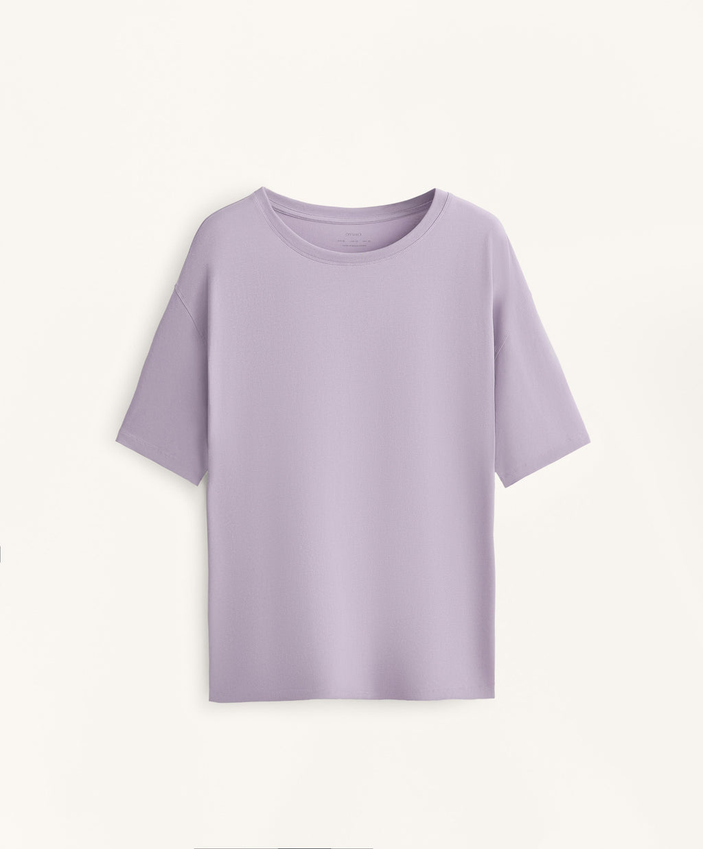 SHORT SLEEVE COTTON BLEND T SHIRT