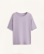 SHORT SLEEVE COTTON BLEND T SHIRT