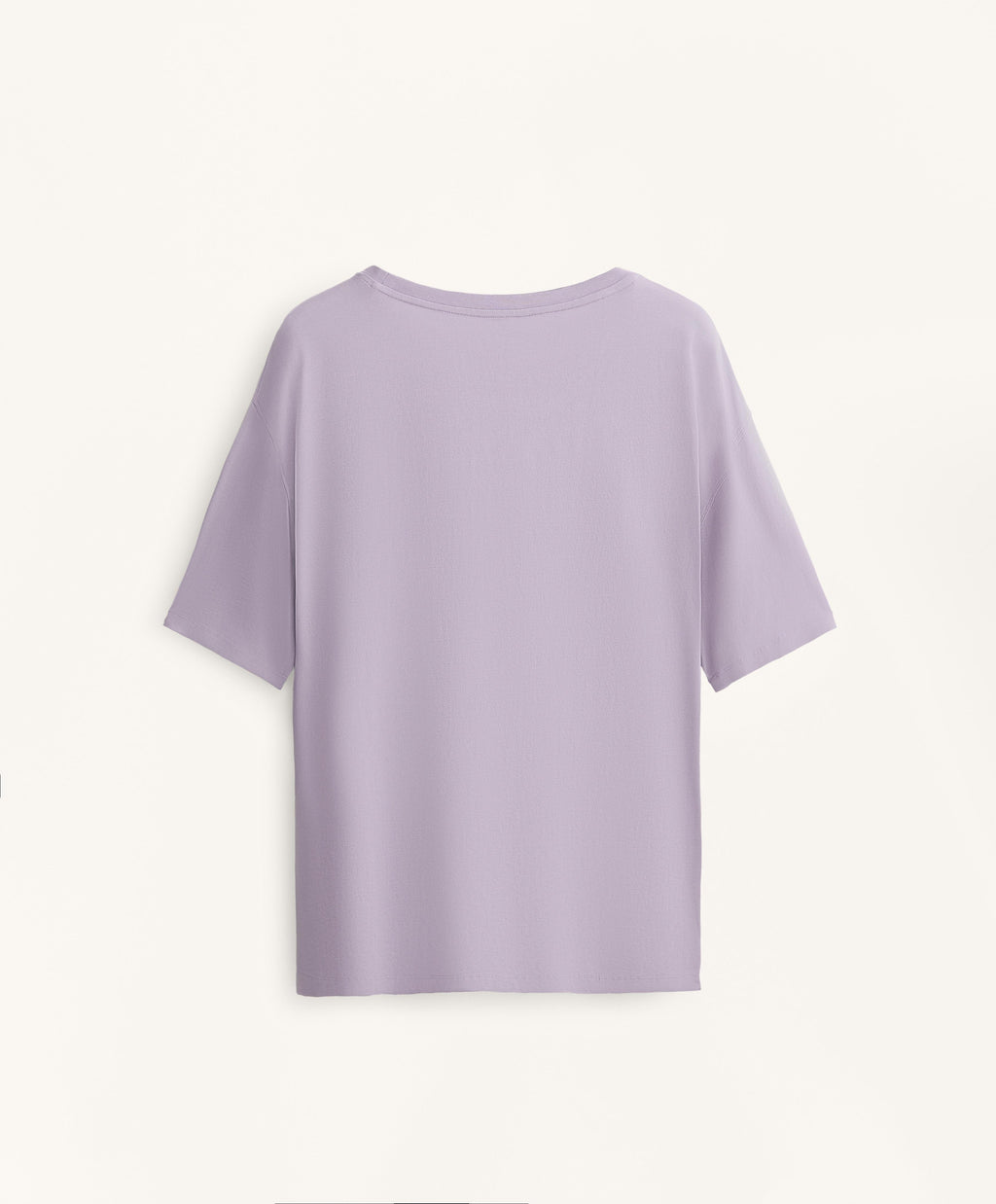 SHORT SLEEVE COTTON BLEND T SHIRT