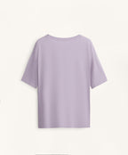 SHORT SLEEVE COTTON BLEND T SHIRT