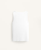 SLEEVELESS BUTTONED TOP WITH COTTON AND MODAL