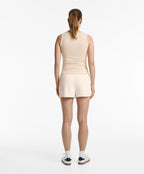 SLEEVELESS BUTTONED TOP WITH COTTON AND MODAL
