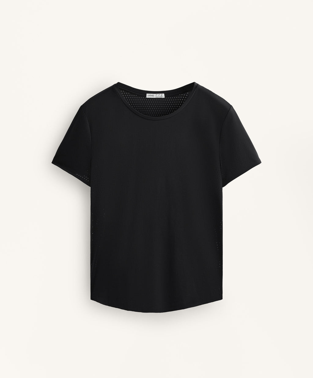 MICROPERFORATED SHORT SLEEVED TECHNICAL T SHIRT