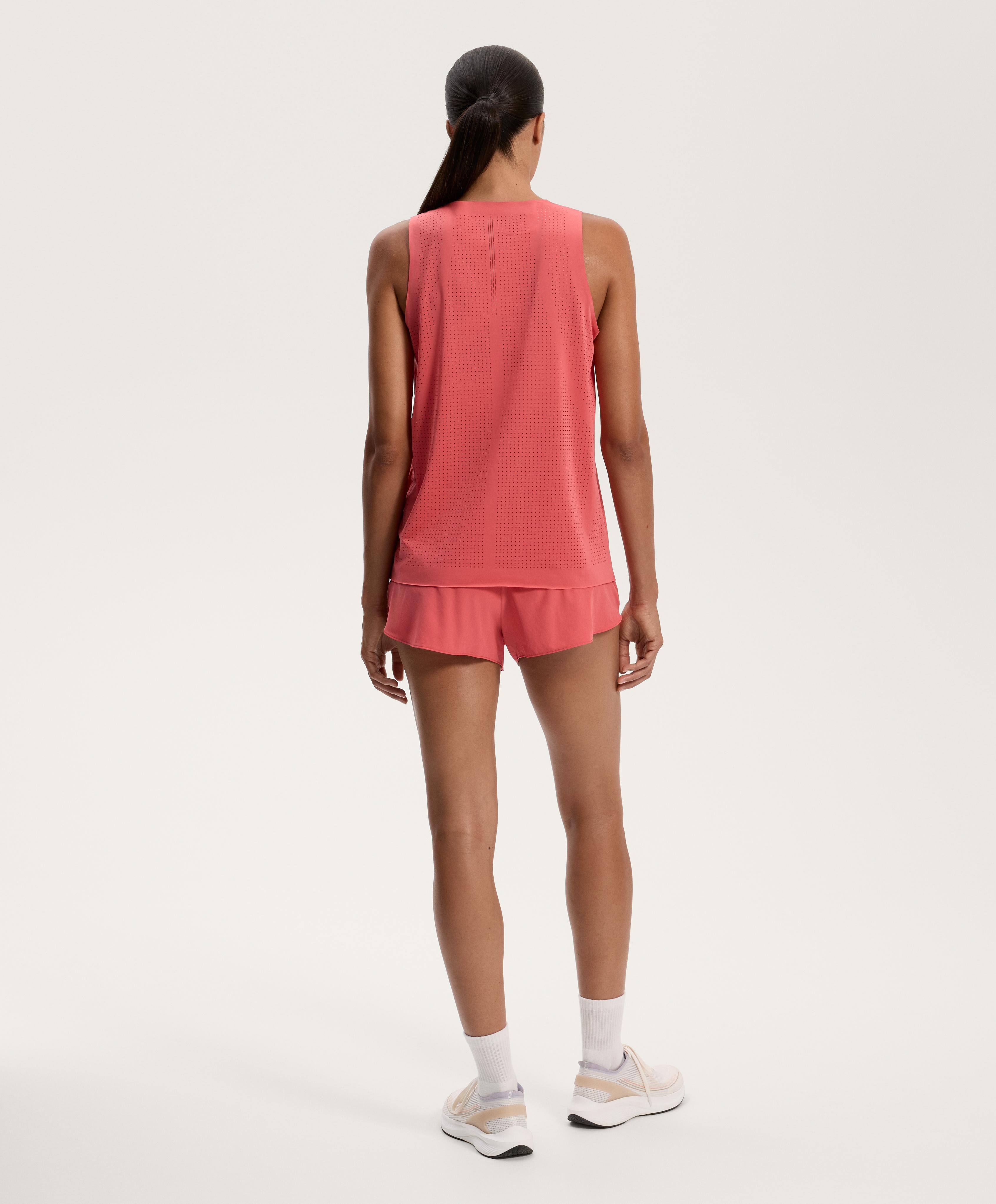 MICROPERFORATED TECHNICAL SLEEVELESS T SHIRT