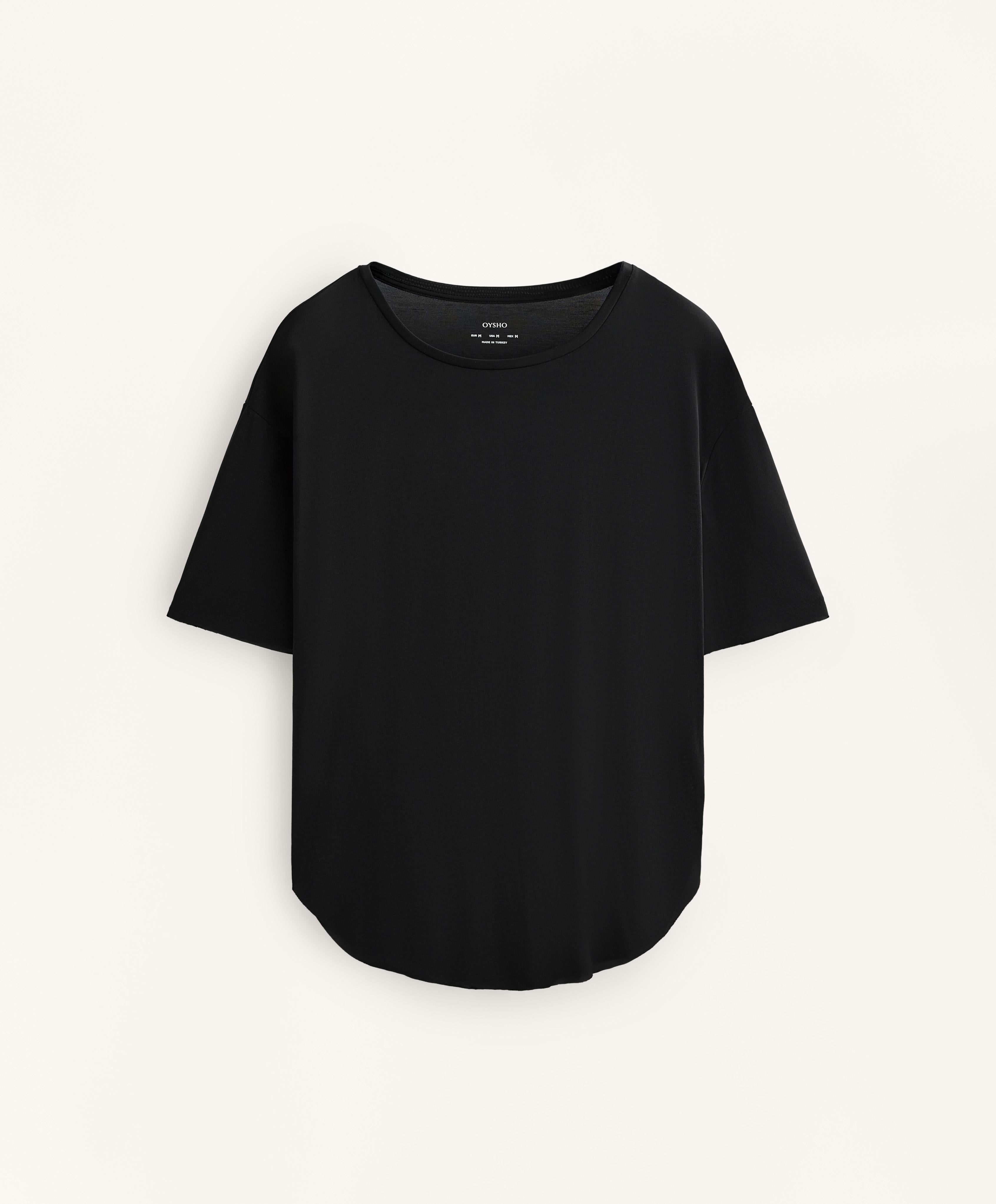 SHORT SLEEVE MODAL BLEND T SHIRT