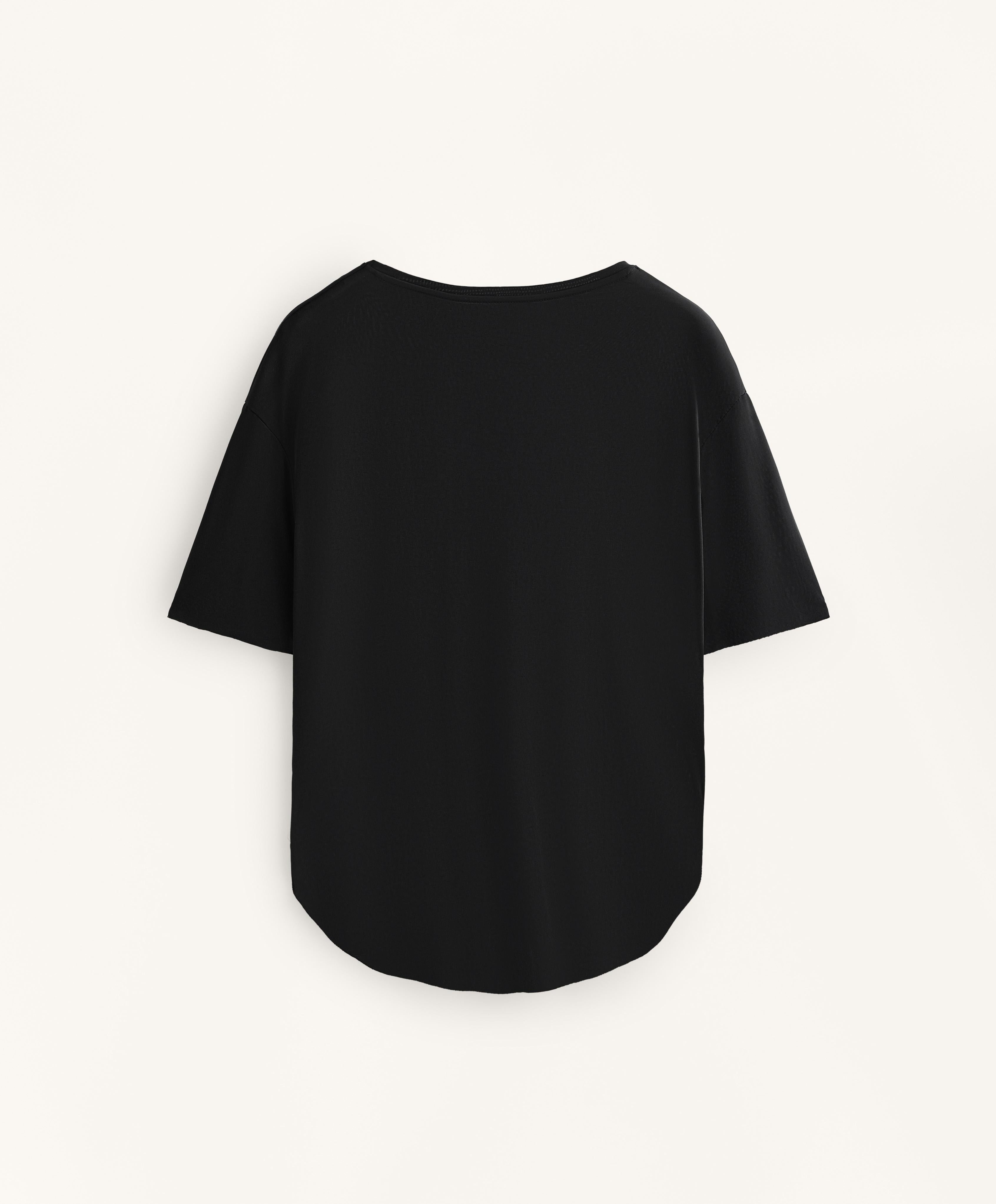SHORT SLEEVE MODAL BLEND T SHIRT