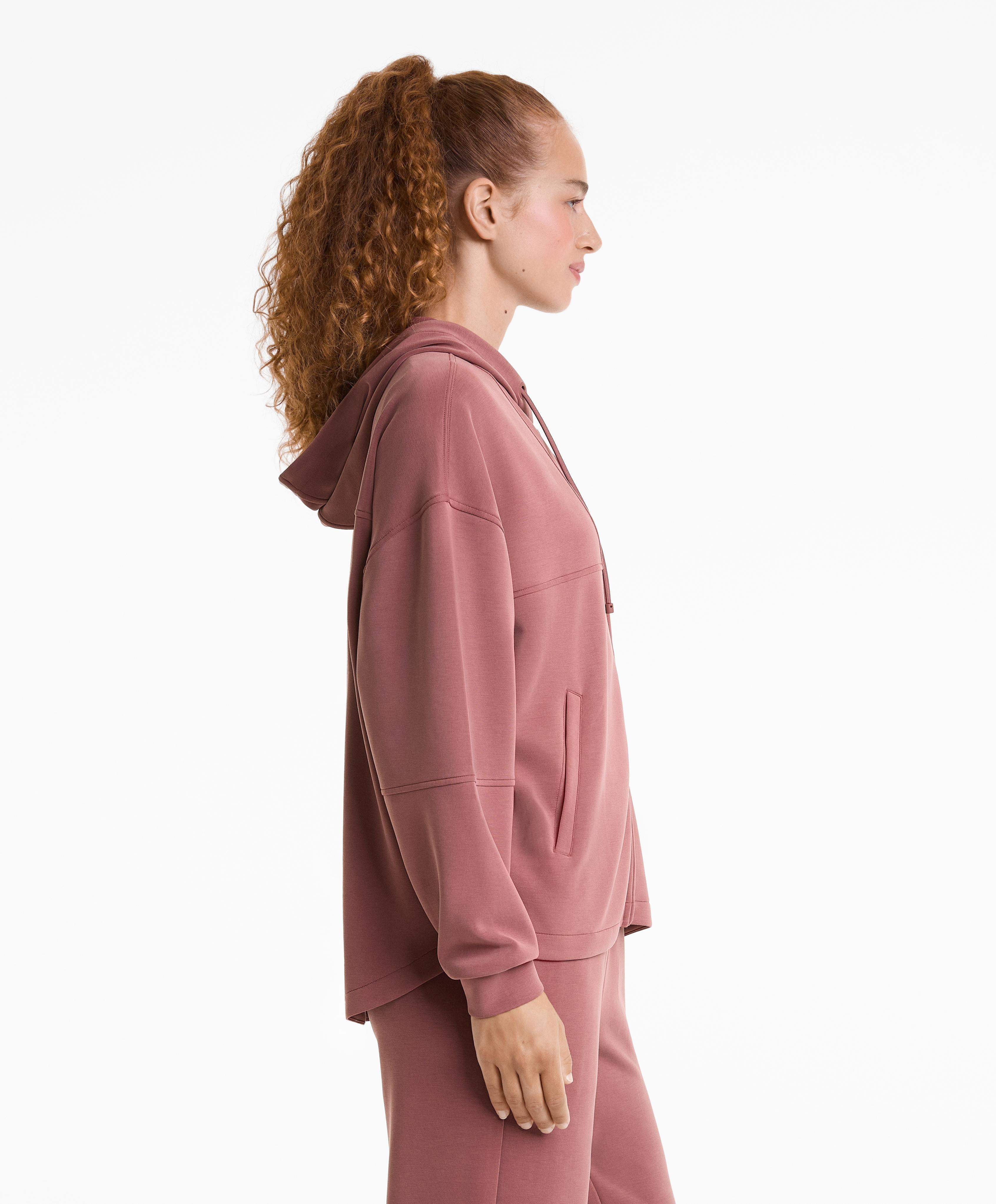 SOFT TOUCH MODAL HOODED JACKET