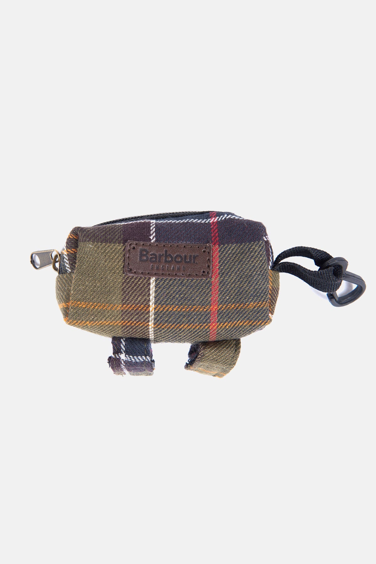 Tartan poop dog bag dispenser