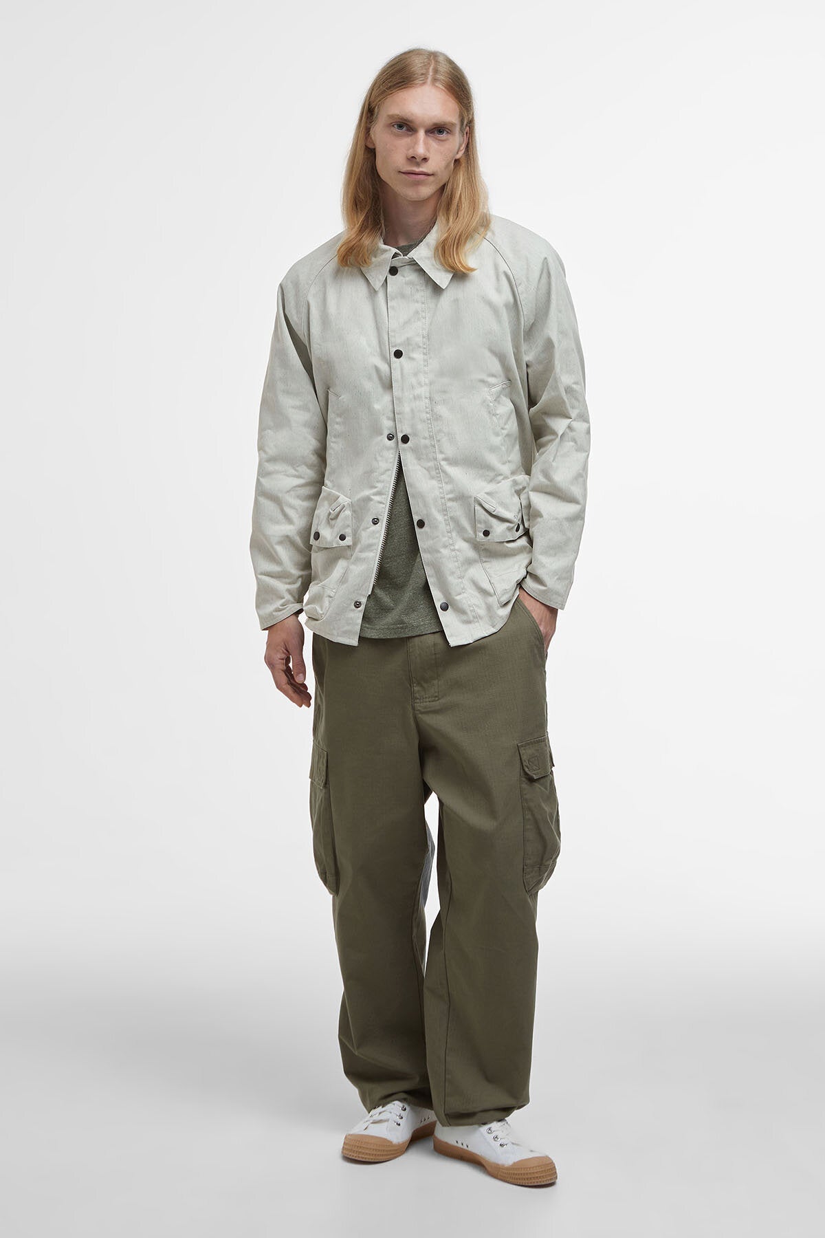 Modified Oversized Bedale Casual Jacket