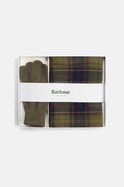 Tartan Scarf & Glove Gift Set