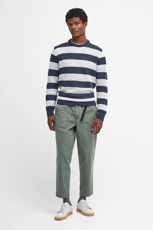 Craster Striped Crew Neck Jumper