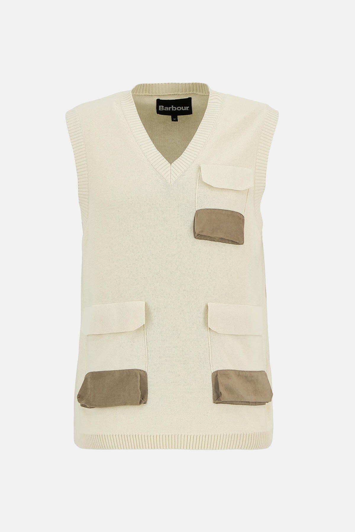Multi-Pocket Sweater Vest
