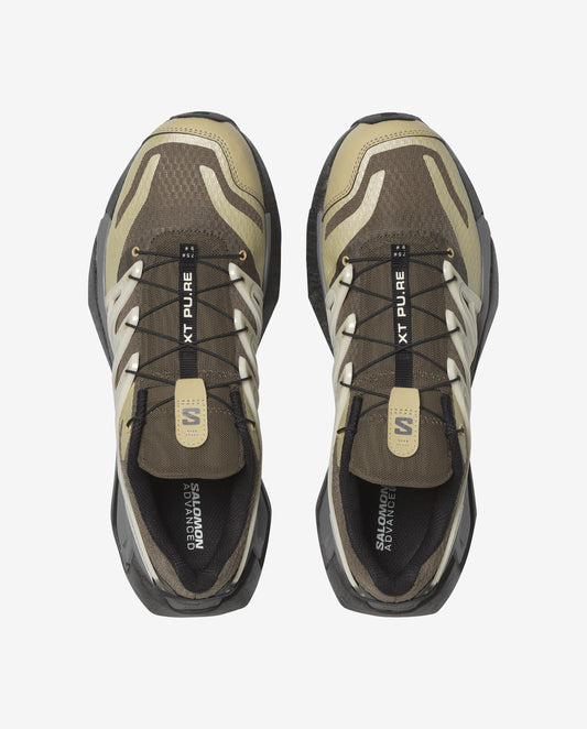 XT PU.RE ADVANCED STONE GRAY / PALE OLIVE GREEN WOMEN