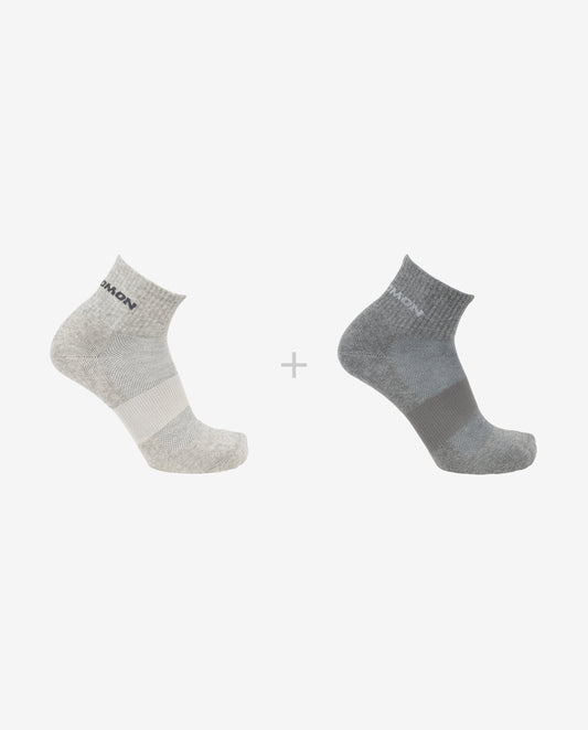 EVASION ANKLE 2 PACK LIGHT GREY / HEATHER MEDIUM