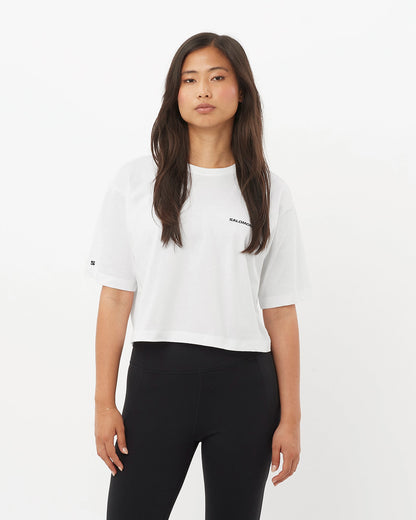 SHORT TEE WHITE WOMEN