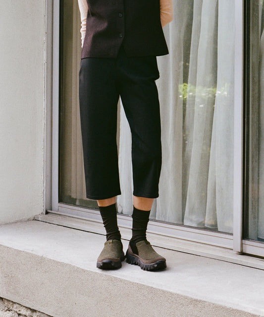 SNOWCLOG CORDUROY DELICIOSO / BLACK WOMEN