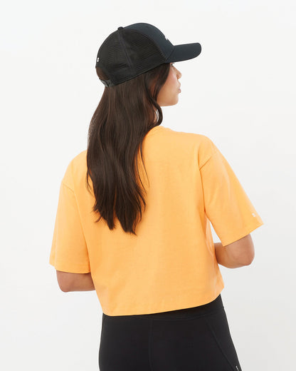 SHORT TEE WARM APRICOT WOMEN