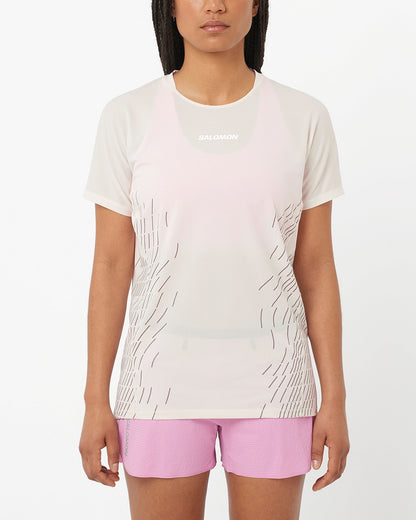 SENSE AERO GRAPHIC WHISPER WHITE / WHITE WOMEN