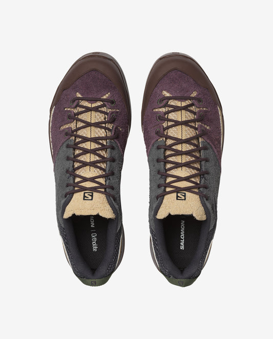 X ALP SUEDE PLUM PERFECT / NINE IRON MEN