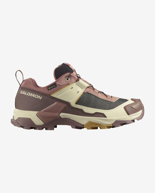 X ULTRA 5 GORE TEX BURLWOOD / FRENCH ROAST WOMEN