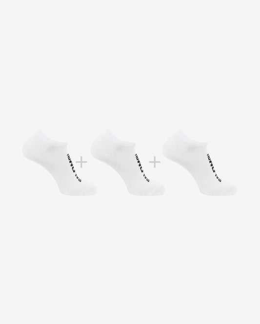 EVERYDAY LOW 3 PACK WHITE / WHITE