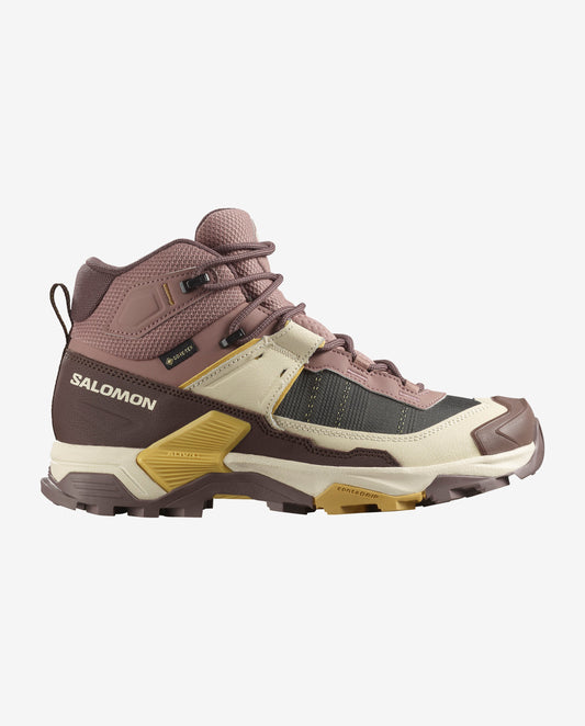 X ULTRA 5 MID GORE TEX BURLWOOD / FRENCH ROAST WOMEN