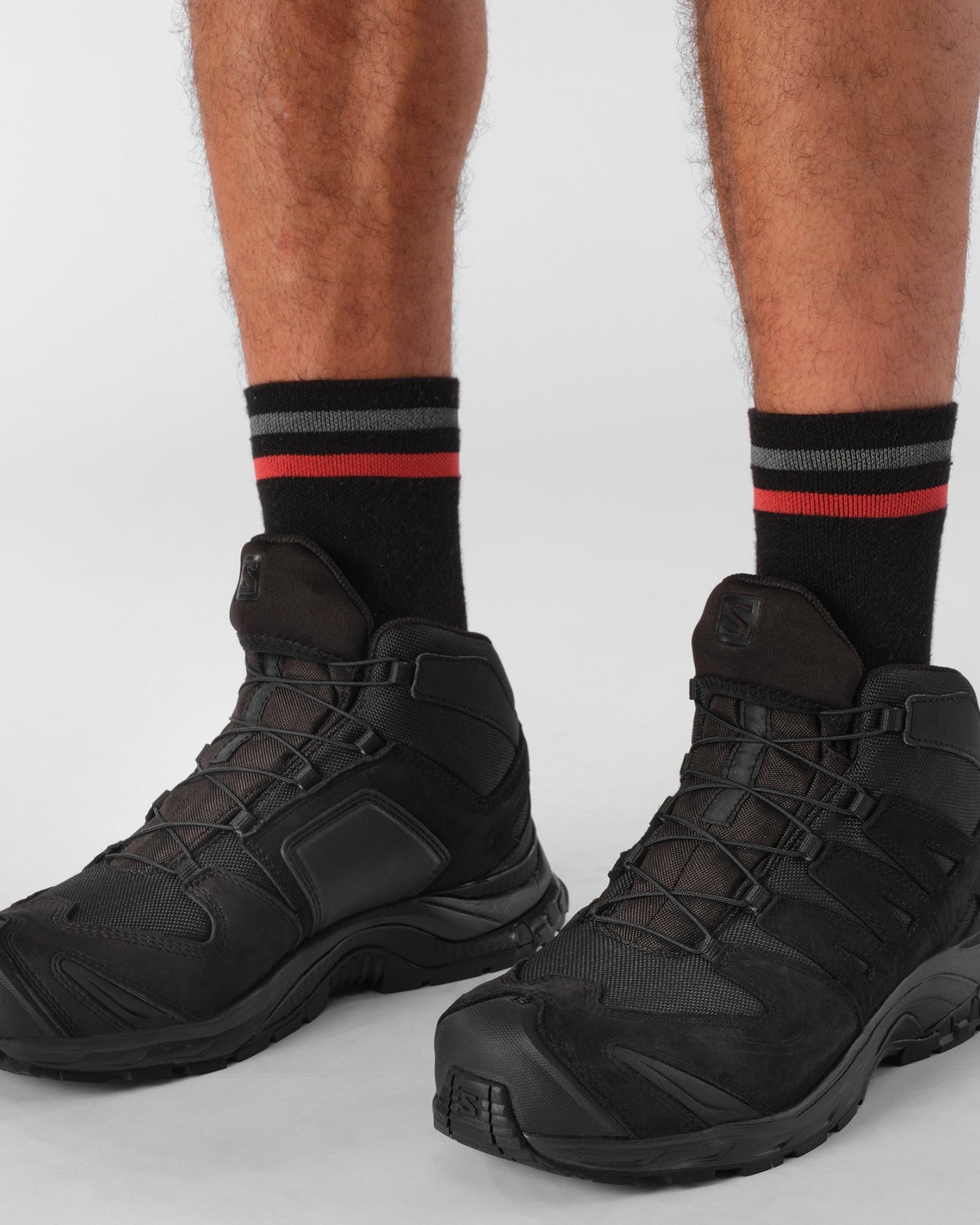 XA FORCES MID WIDE EN BLACK / BLACK WOMEN