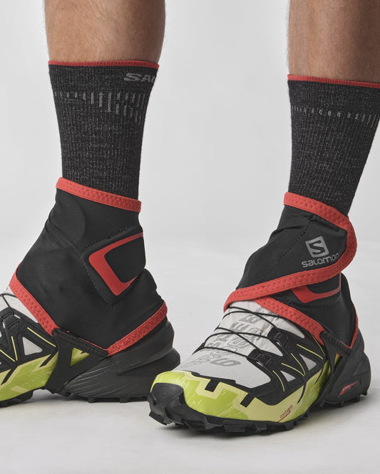 TRAIL GAITERS HIGH BLACK