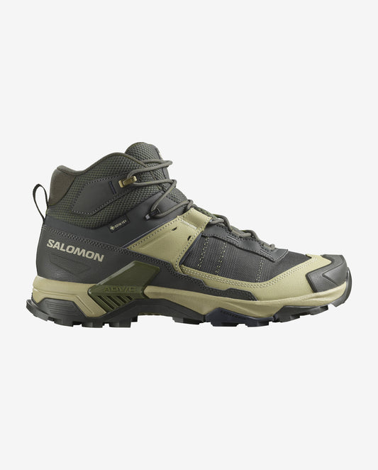 X ULTRA 5 MID GORE TEX PEAT / GRAY GREEN MEN