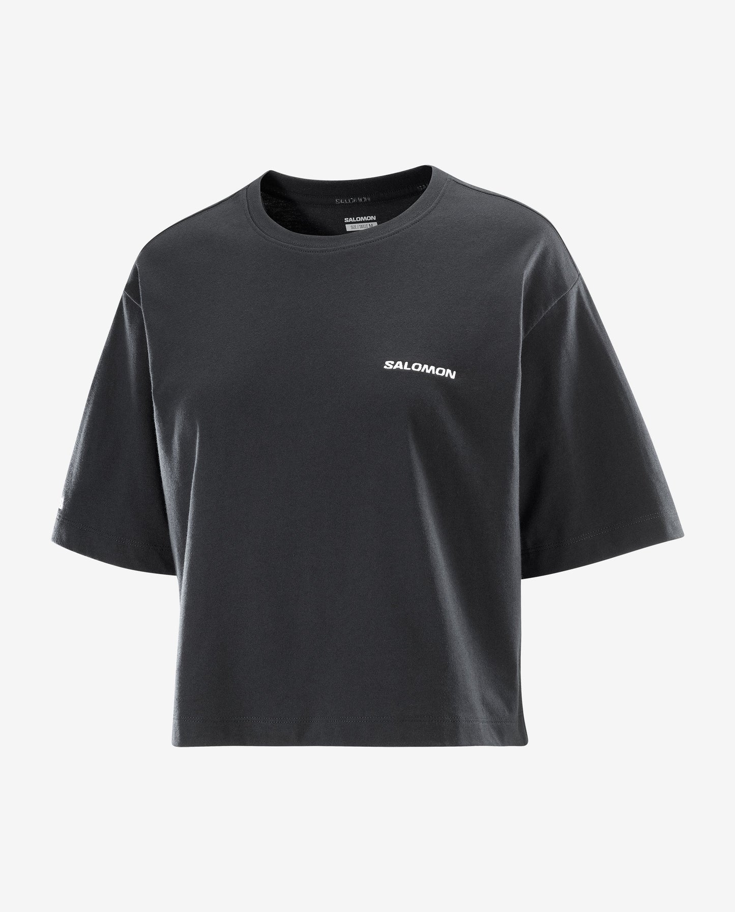 SHORT TEE DEEP BLACK WOMEN