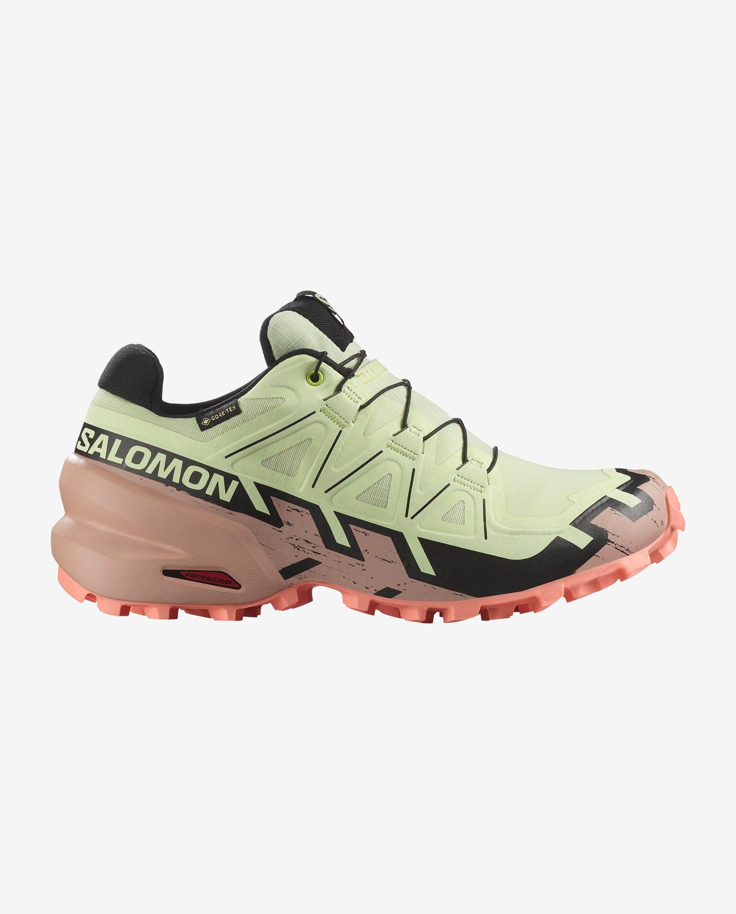 SPEEDCROSS 6 GORE TEX LIME CREAM / MAHOGANY ROSE WOMEN