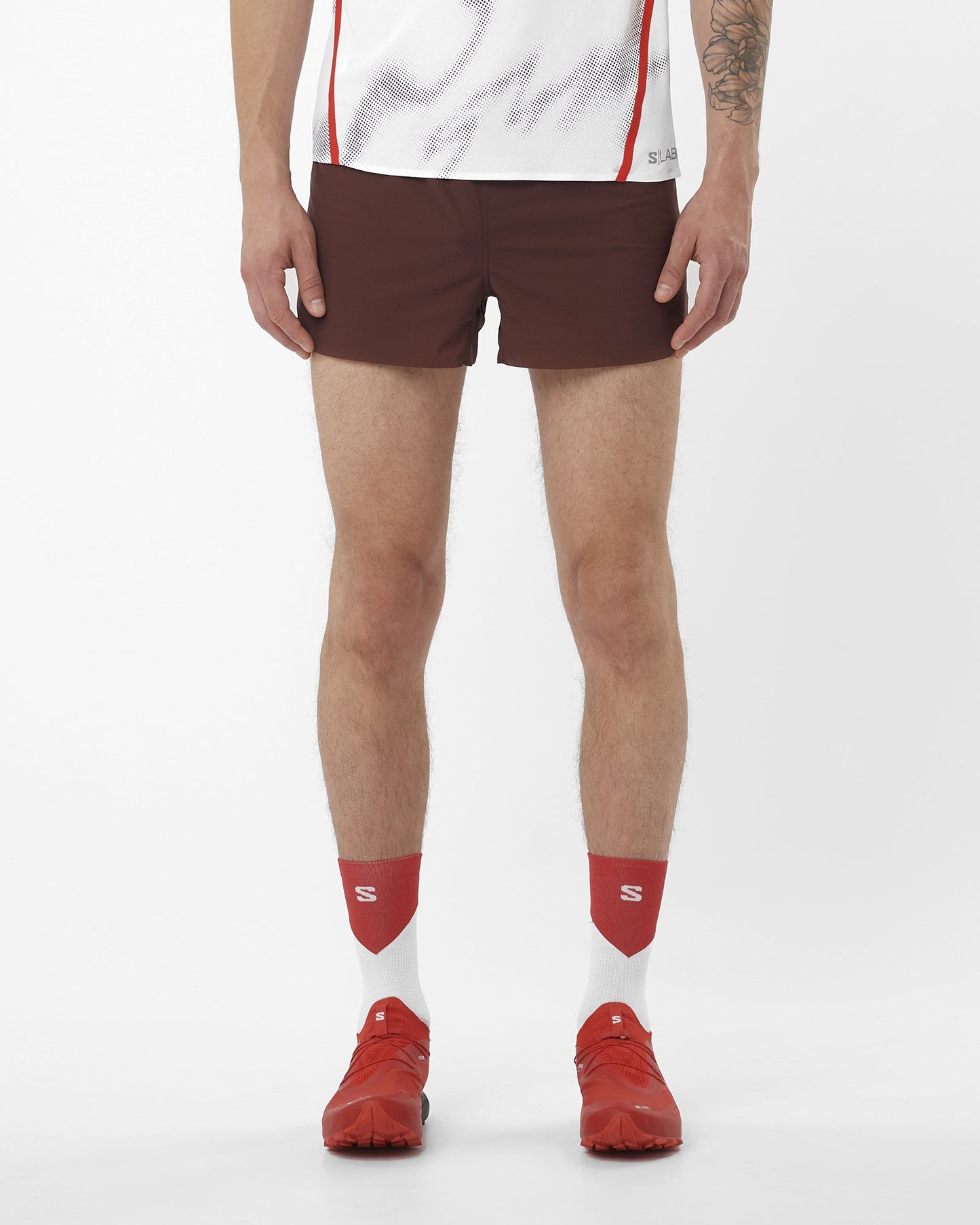 S/LAB SPEED 3 IN DECADENT CHOCOLATE / FIERY RED MEN