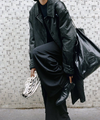 MOTOMESH PANT MM6 DEEP BLACK WOMEN