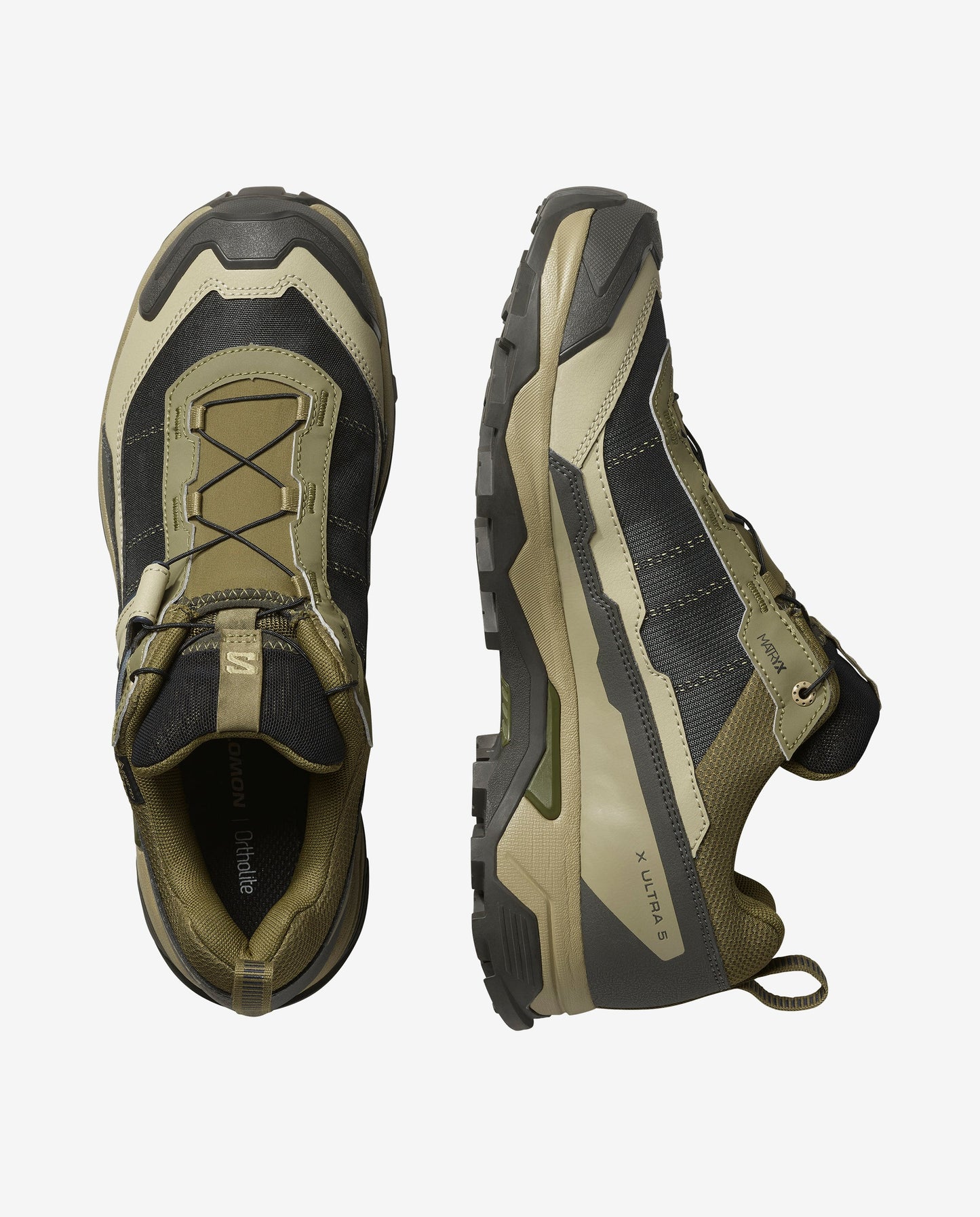 X ULTRA 5 GORE TEX MARTINI OLIVE / GRAY GREEN MEN