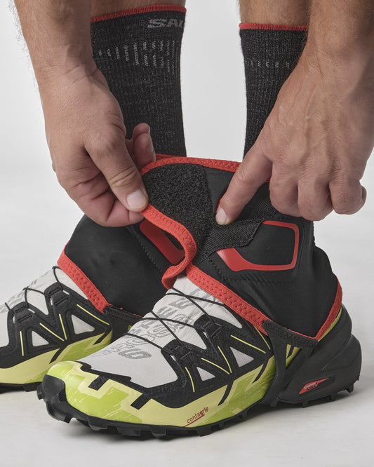 TRAIL GAITERS HIGH BLACK