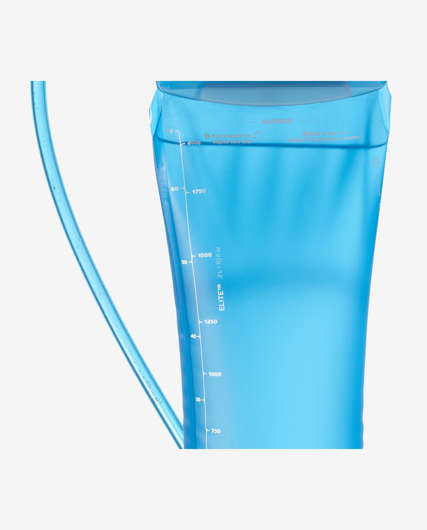 SOFT RESERVOIR 2L CLEAR BLUE